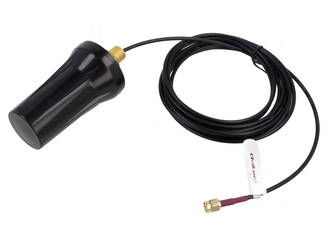 Antenne; zwart; SMA; 50W; 600÷2700MHz; 50Ω; 3m; 7dBi; -40÷85°C; RG174 Antenne; zwart; SMA; 50W; 600÷2700MHz; 50Ω; 3m; 7dBi; -40÷85°C; RG174